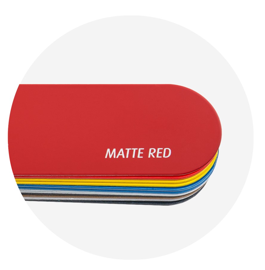 Matte Red