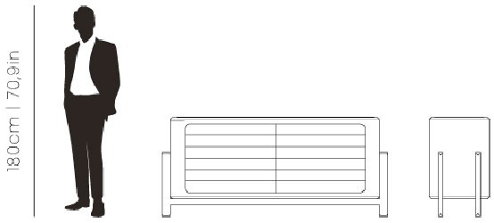 Dimensions Brando sideboard