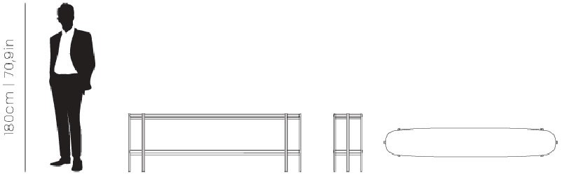 Dimensions Craig Long console