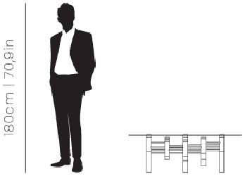 Dimensions Konstantin center table