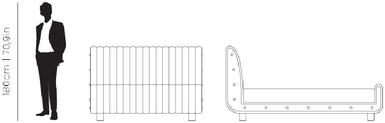 Dimensions Sophia bed