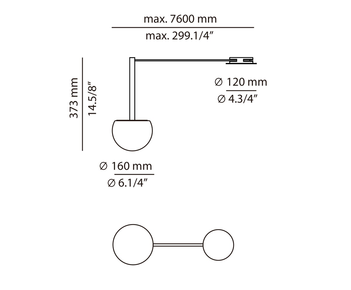 Technical Ceiling light Circ t-3820 / t-3821