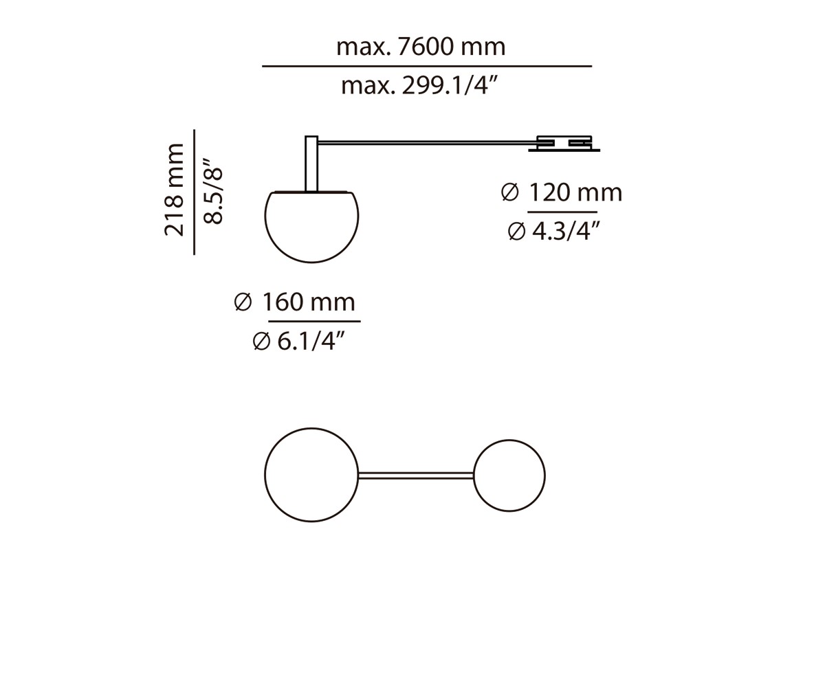 Technical Ceiling light Circ t-3820 / t-3821