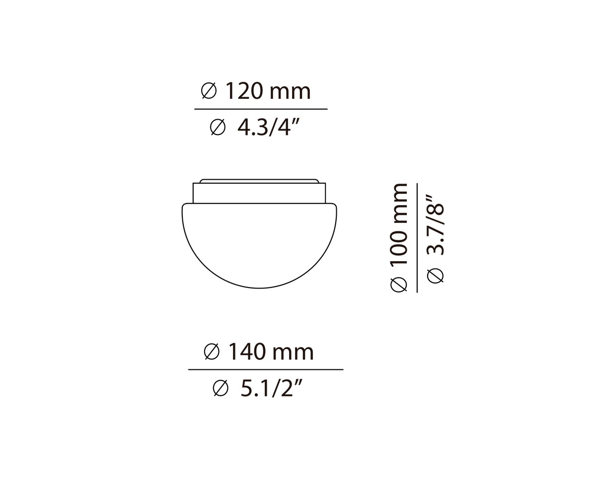Technical Ceiling light Circ t-3832