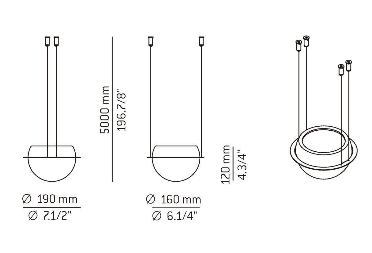 Technical Suspension Circ Flower Pot