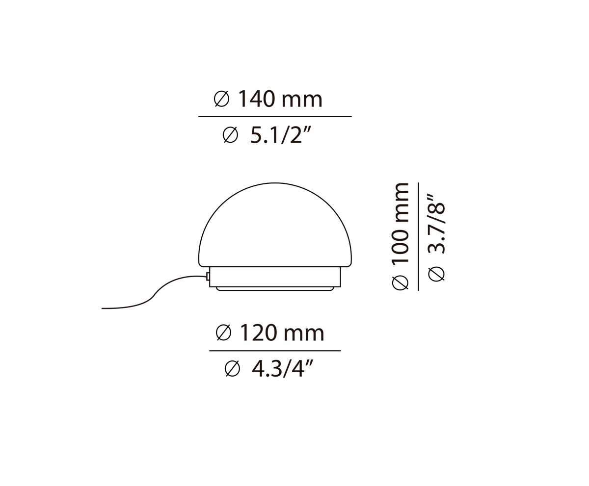 Technical Table lamp Circ M-3836