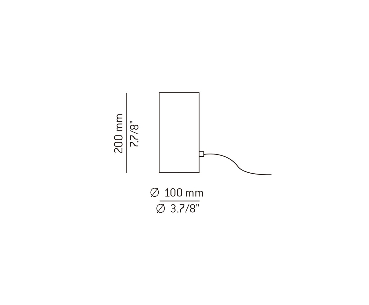 Technical Table lamp Cyls M-3906