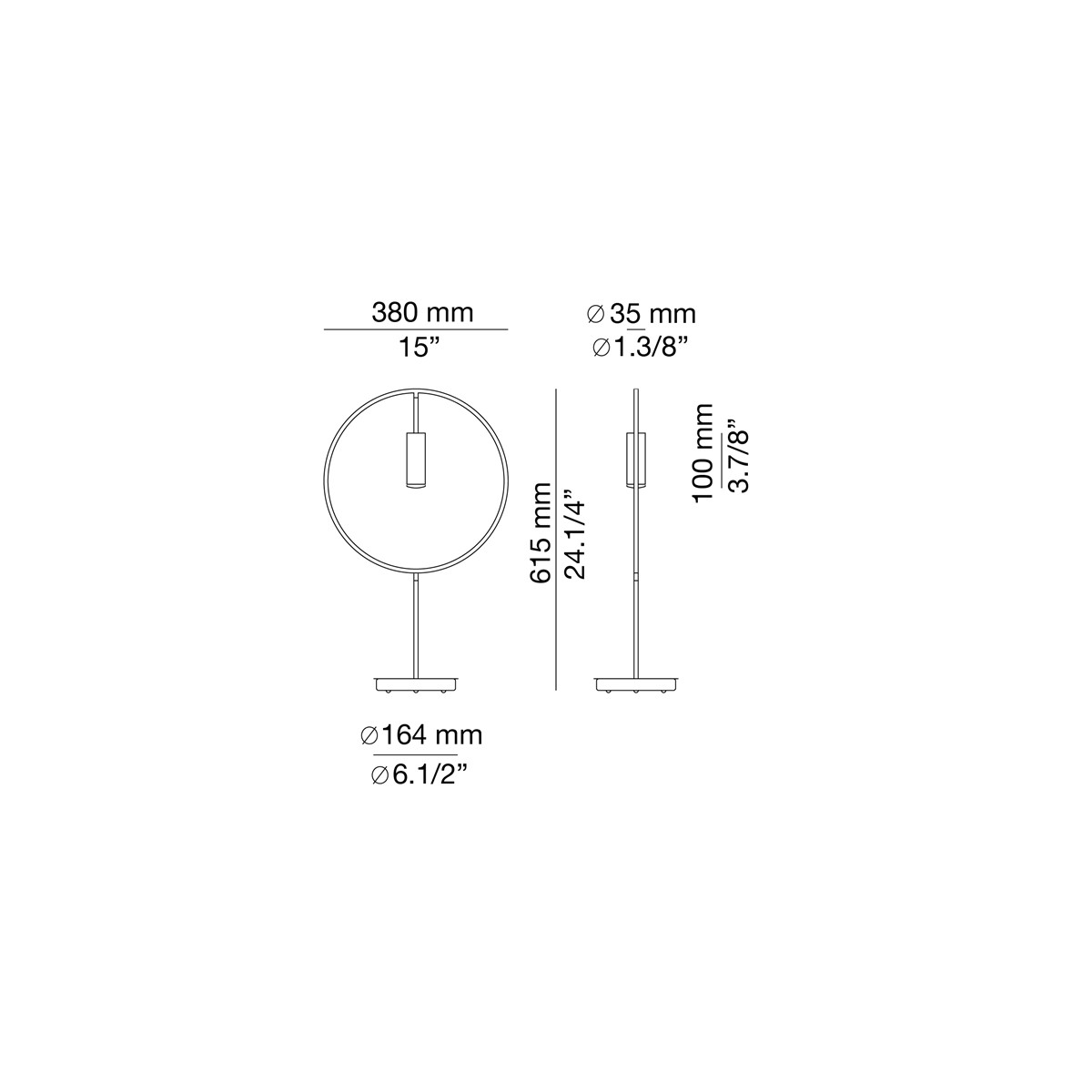 Technical Table lamp Revolta M-3637