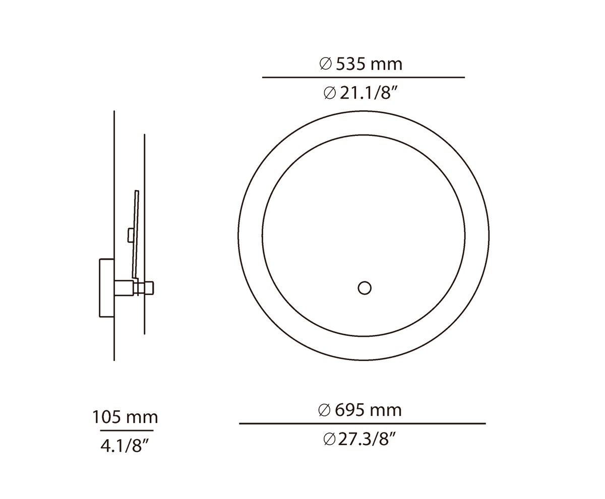 Technical Wall lamp Eclipsi A-3700 / A-37001