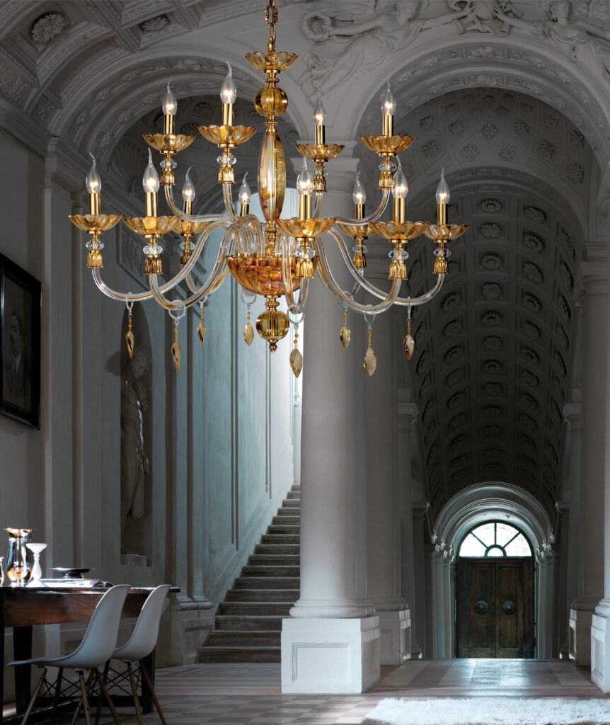 Euroluce Lampadari / Chandeliers / Bloom L8+4