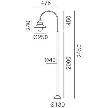 Dimensions Borgo 301.D3.ORB 301.D3.ORT