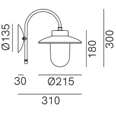 Dimensions Calmaggiore 230.03.ORT