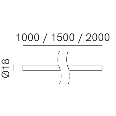 Dimensions Canaline 200.31.10O 200.31.15O 200.31.20O