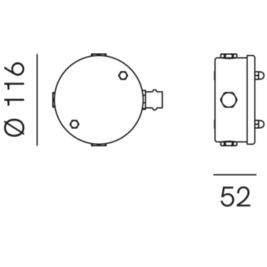 Dimensions Canaline 200.55.OO