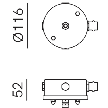 Dimensions Canaline 200.57.FF