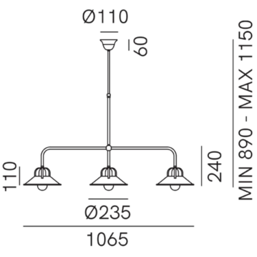 Dimensions Cascina 204.10.OO