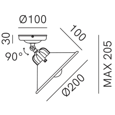 Dimensions Cascina 204.23.OO