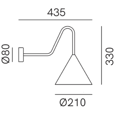Dimensions Cone 286.07.EE 286.07.FF 286.07.MM