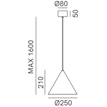 Dimensions Cone 286.12.OOB