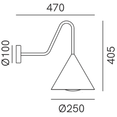 Dimensions Cone 286.17.OOB