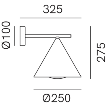 Dimensions Cone 286.18.OOB