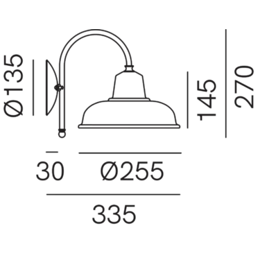 Dimensions Contrada 243.06.OR
