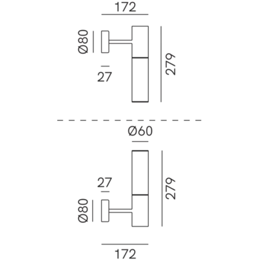 Dimensions Etoile 274.03.ONB 274.03.OOB