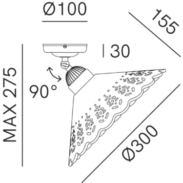 Dimensions Fior Di Pizzo 065.02.OC