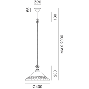 Dimensions Fior Di Pizzo 065.09.OC