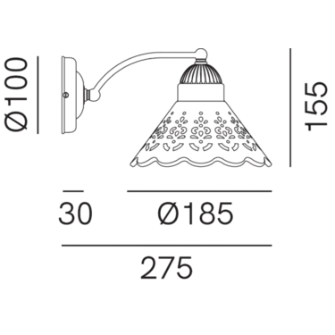 Dimensions Fior Di Pizzo 065.17.OC