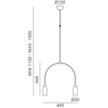 Dimensions Madame 288.03.ME 288.03.ON