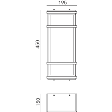 Dimensions Quadro 262.12.OB