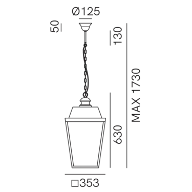 Dimensions Quadro 262.51.OB 262.51.OT
