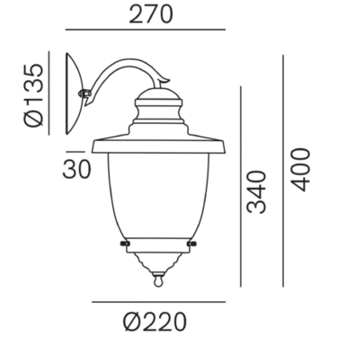 Dimensions Venezia 248.09.ORT