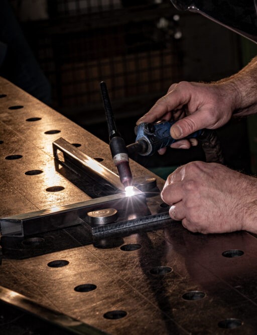 Entirely handcrafted.