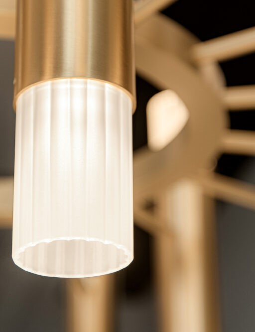 Matt white, frosted or clear glass.