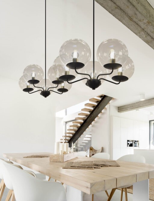 Satin brass details.