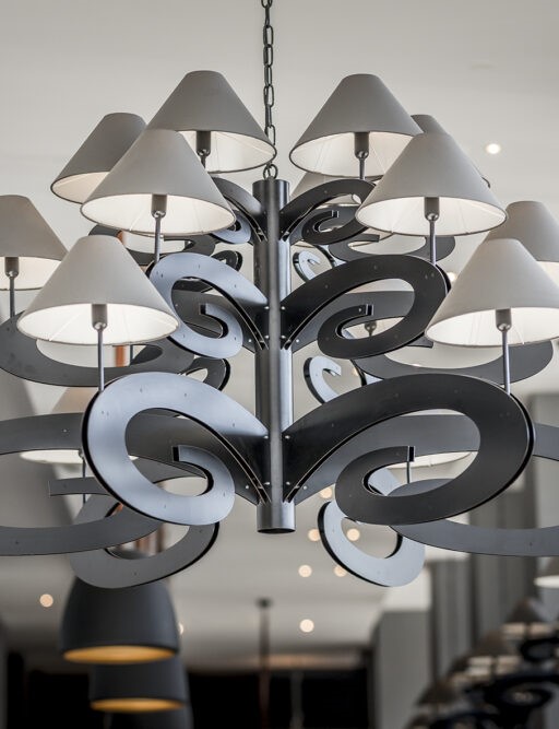 From subtle wall lights to impressive chandeliers.