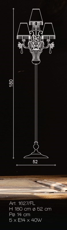 Il Paralume Marina / Floor Lamps / Classic / 1627/FL