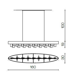 Il Paralume Marina / Chandeliers / Contemporary / 2170/CH17