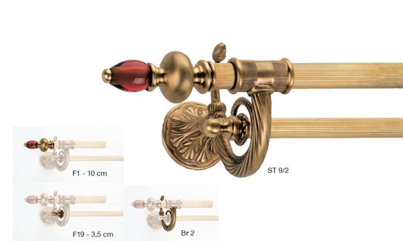 Curtain Rods Classic ST9/2