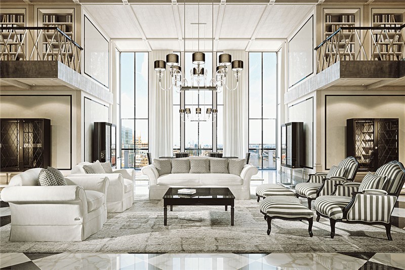 Angelica: Sofa, Armchair, Pouf