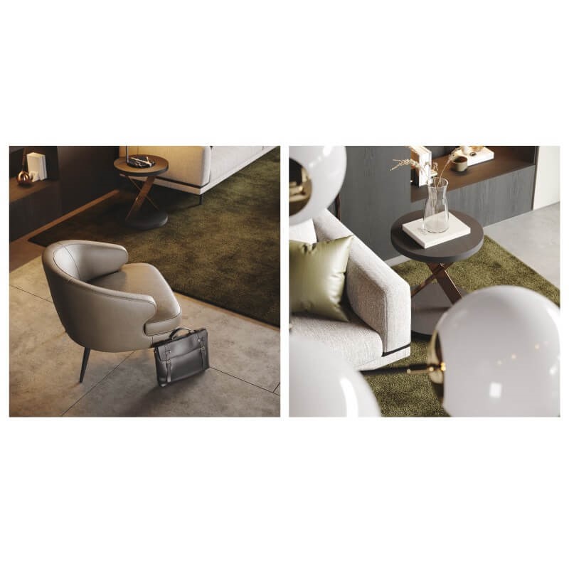 Gold tall flower pot