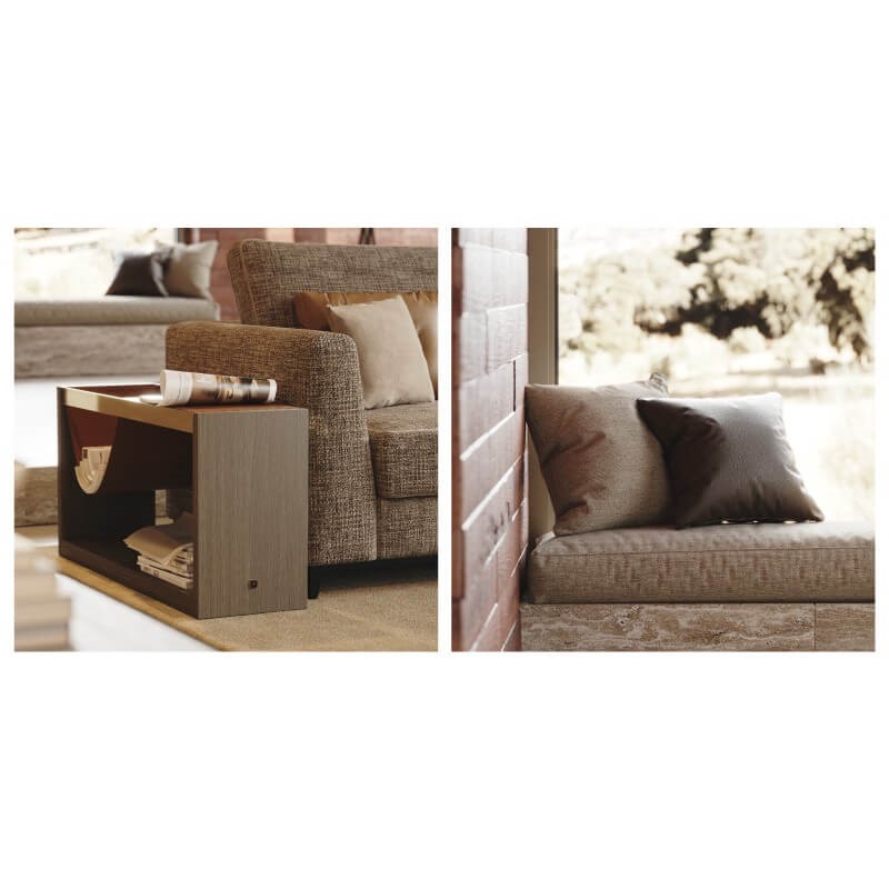 London sofa with chaise longue