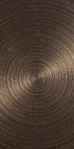 Circular Burnished Brass - cod. COOB