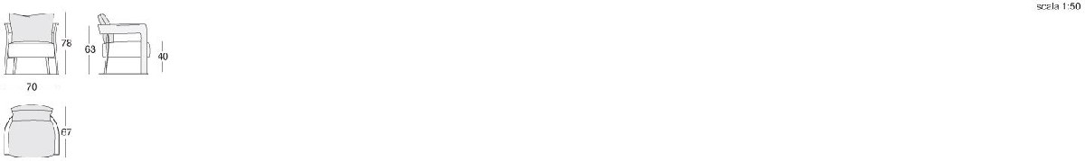 Technical Instruction Armchair Agatha