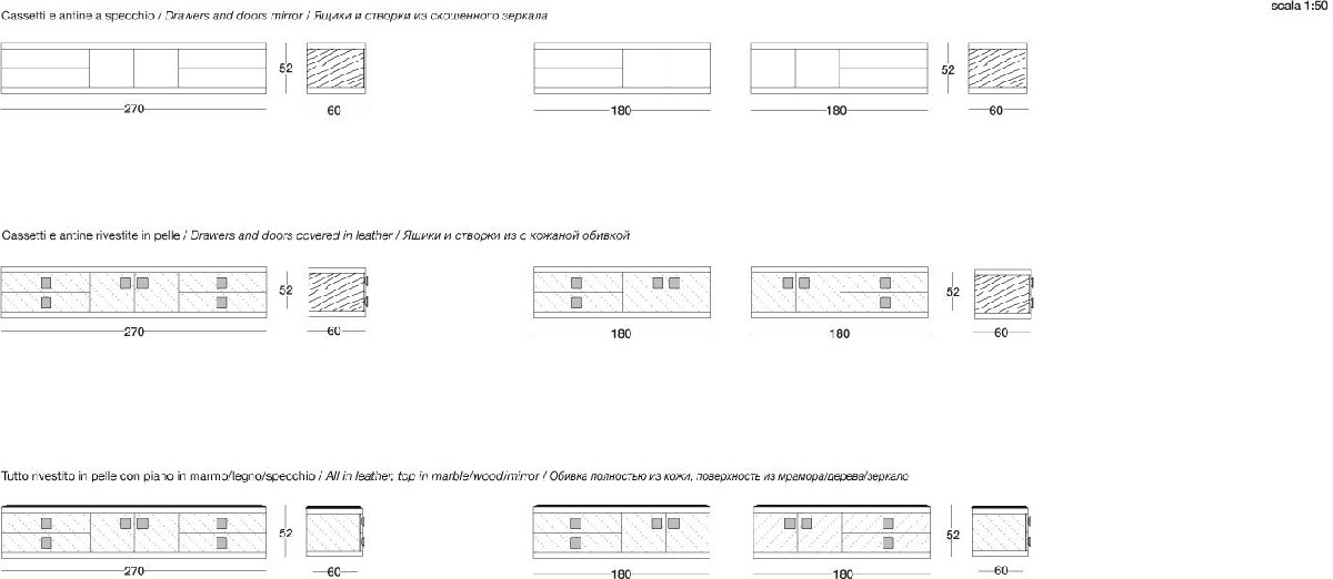 Technical Instruction Cabinets & bookcase Aspen