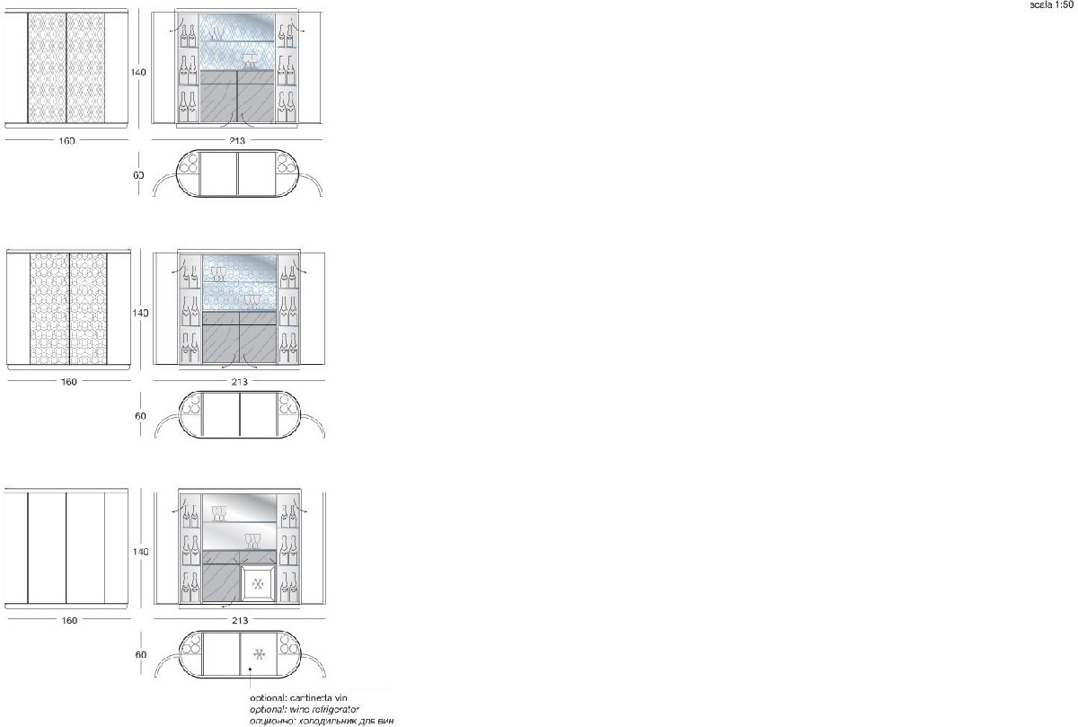 Technical Instruction Cabinets & bookcase Beverly