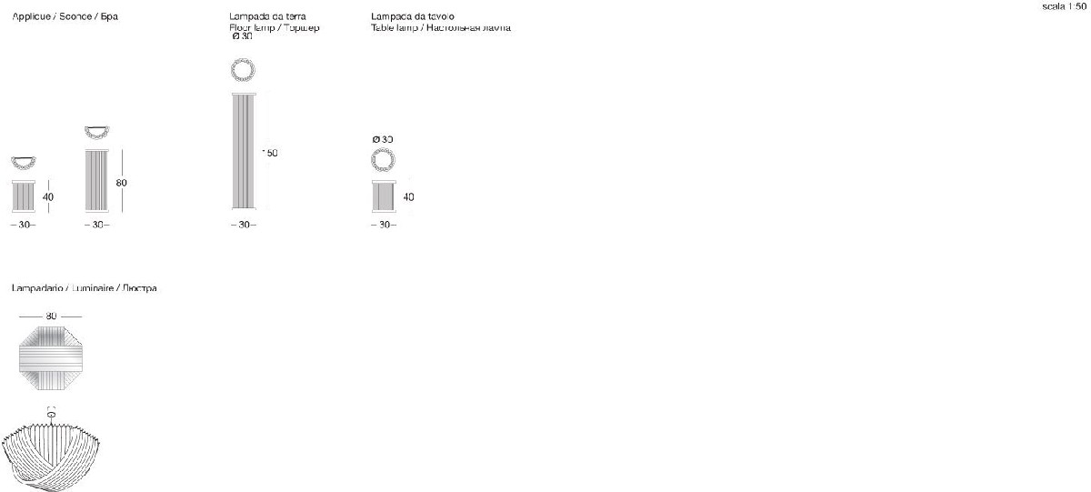 Technical Instruction Lamp Elisabeth