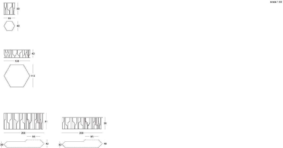 Technical Instruction Small table Ginza